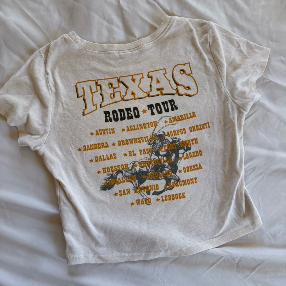 Vibe N Texas Rodeo Baby Tee - Picture 2 of 5